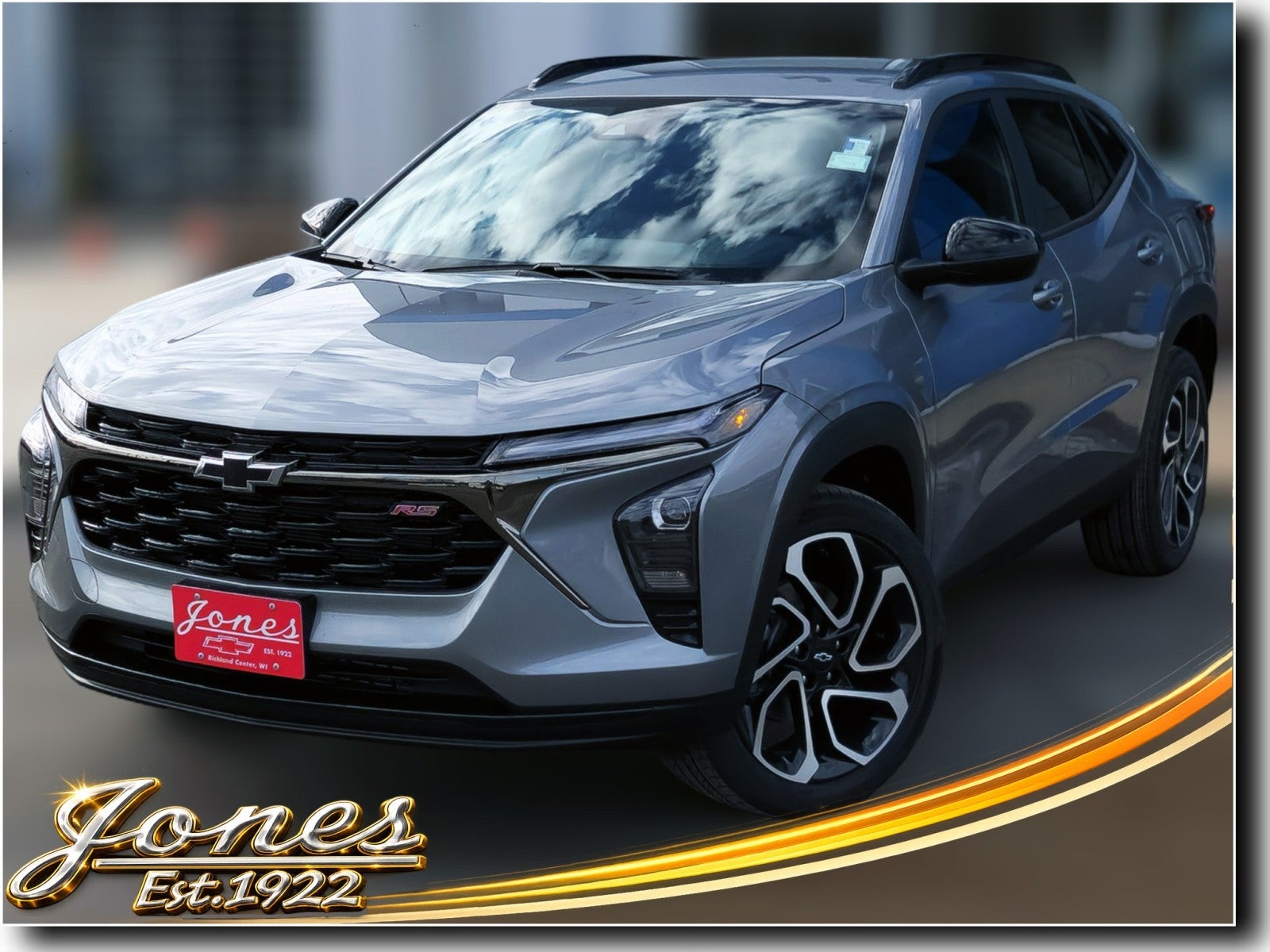 2026 Chevrolet Trax 2RS in Sterling Gray Metallic — front three-quarter view